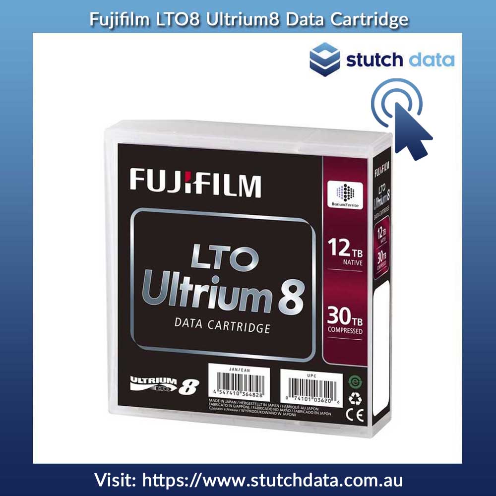 Image of Fujifilm LTO8 Ultrium8 Data Cartridge