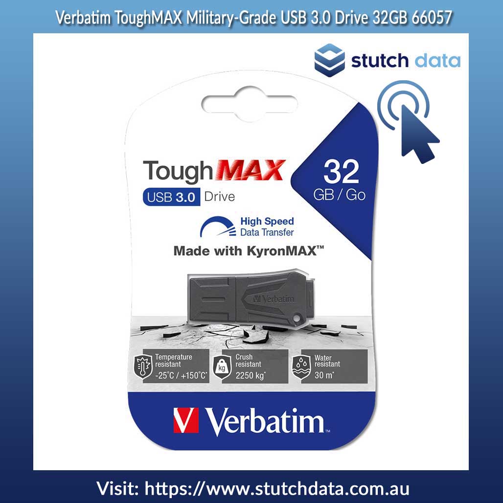 Image of Verbatim ToughMAX Military-Grade USB 3.0 Drive 32GB 66057