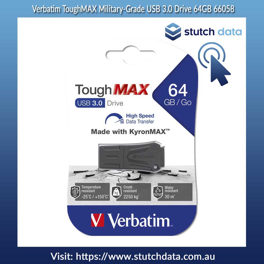 Image of Verbatim ToughMAX Military-Grade USB 3.0 Drive 64GB 66058